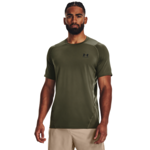 Under Armour Mænd - HeatGear Armour Fitted Shortsleeve - Marine Green