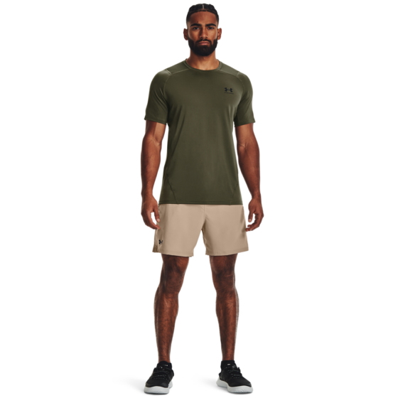 Under Armour Mænd - HeatGear Armour Fitted Shortsleeve - Marine Green