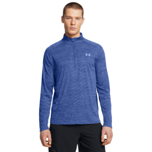 Under Armour Mænds - Tech Textured 1/2 Zip - Tech Blue