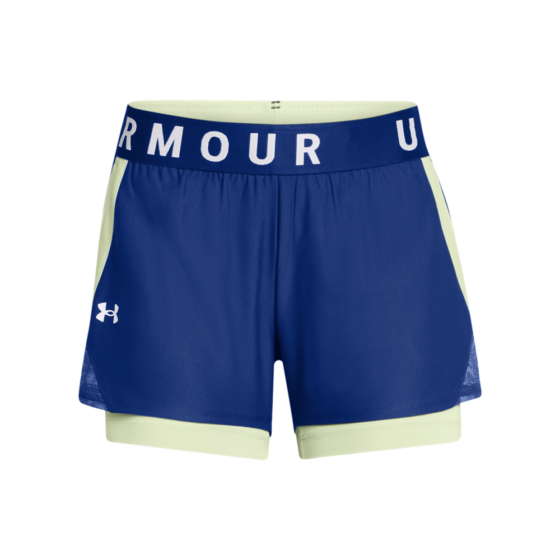 Under Armour Kvinder - Play Up 2-In-1 Shorts - Tech Blue