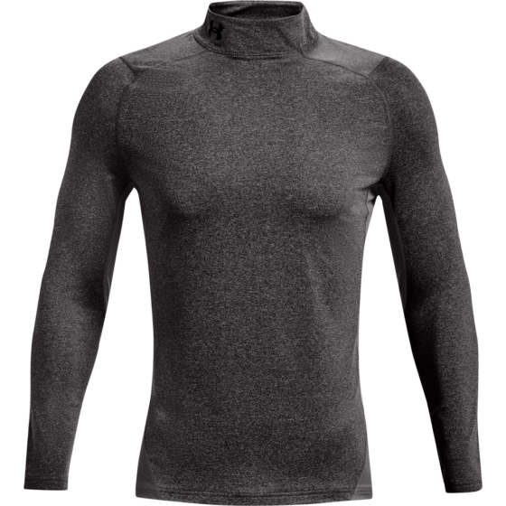 Under Armour Mænds - Coldgear Armour Fitted Mock - Charcoal Light Heather