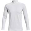 Under Armour Mænds - Coldgear Armour Fitted Mock - White