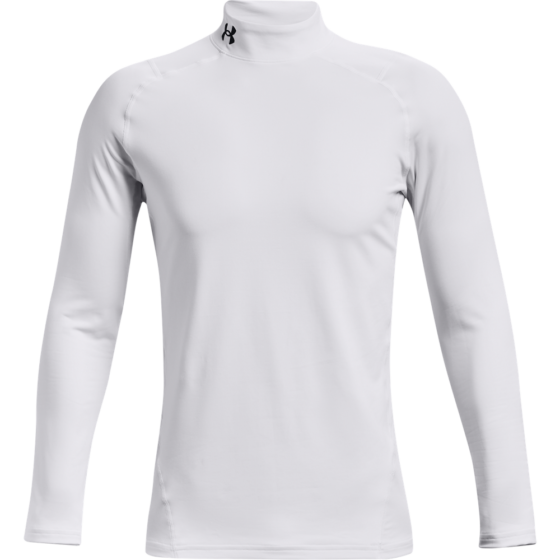 Under Armour Mænds - Coldgear Armour Fitted Mock - White