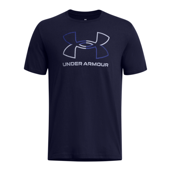 Under Armour Mænds - Foundation Shortsleeve - Midnight Navy