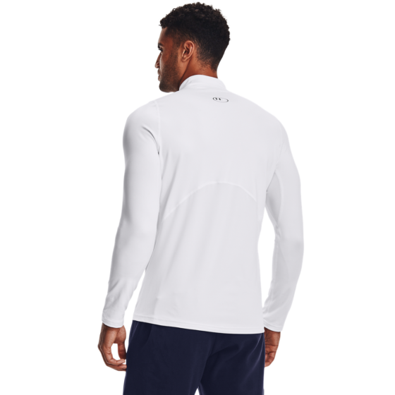 Under Armour Mænds - Coldgear Armour Fitted Mock - White