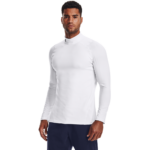 Under Armour Mænds - Coldgear Armour Fitted Mock - White