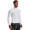 Under Armour Mænds - Coldgear Armour Compression Mock - White