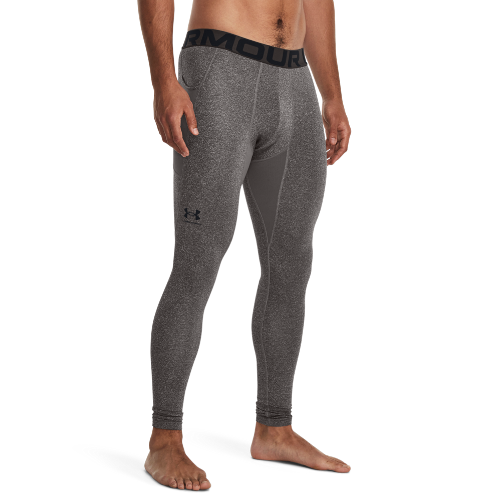 Under Armour Mænds - Coldgear Armour Leggings - Charcoal Light Heather S