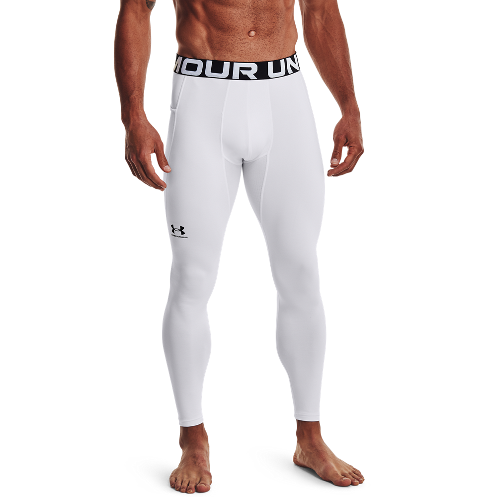 Under Armour Mænds - Coldgear Armour Leggings - White XL