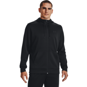 Under Armour Mænds - Armour Fleece Full-Zip Hoodie - Black