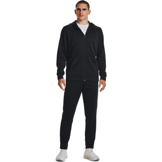 Under Armour Mænds - Armour Fleece Full-Zip Hoodie - Black