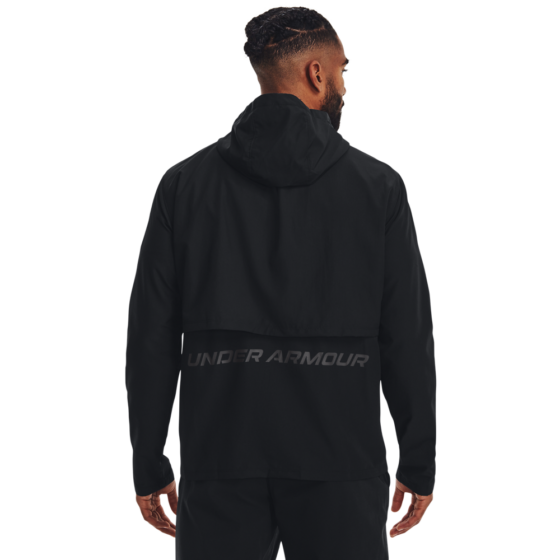 Under Armour Mænds - Storm Run Hooded Jacket - Black