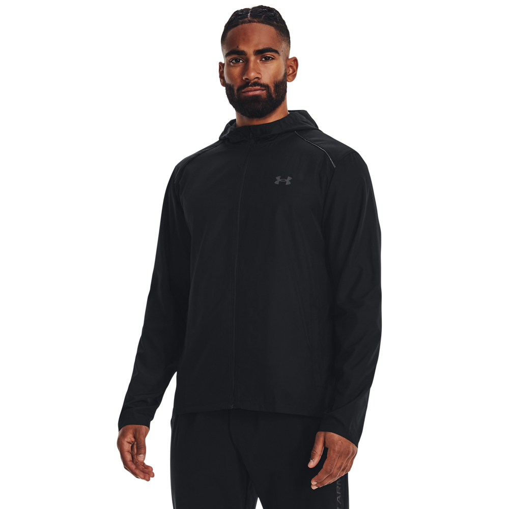 Under Armour Mænds - Storm Run Hooded Jacket - Black 3XL