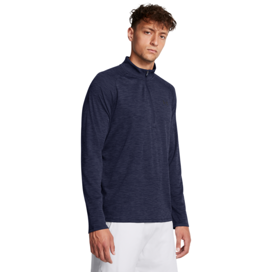 Under Armour Mænds - Tech Textured 1/2 Zip - Midnight Navy