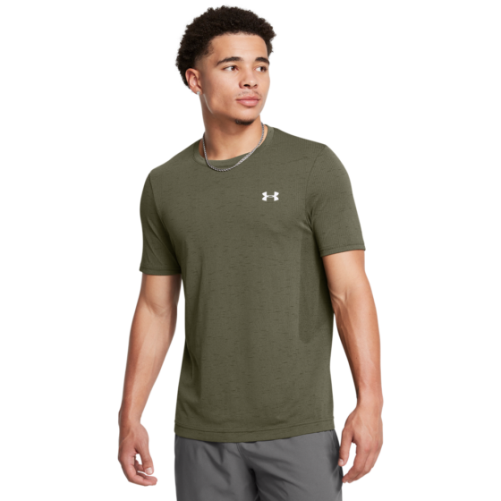 Under Armour Mænds - Vanish Seamless Ss - Marine Od Green