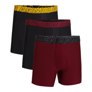 Under Armour Mænds - Tech 6" Boxer Shorts 3-Pack - Cardinal Red