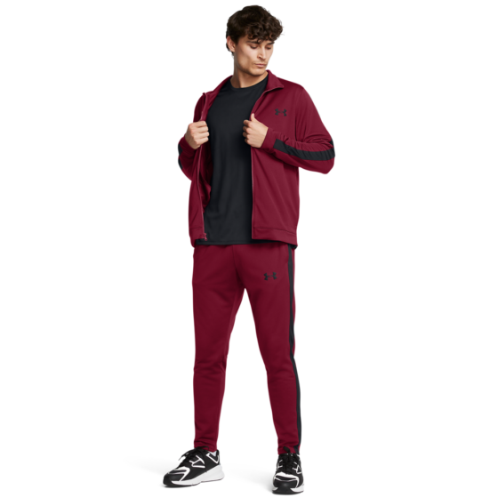 Mænds Under Armour - Knit Track Suit - Cardinal Red